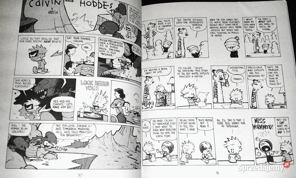 Calvin and Hobbes The Revenge of the BabySat miękka Książki i Podręczniki Chełm sprzedam