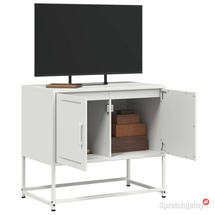 Szafka pod telewizor biała 685x39x605 stalowa Warszawa