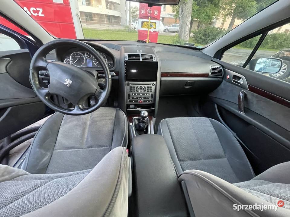 peugeot 407 2007 20 benzyna LPG warmińsko-mazurskie Olsztyn