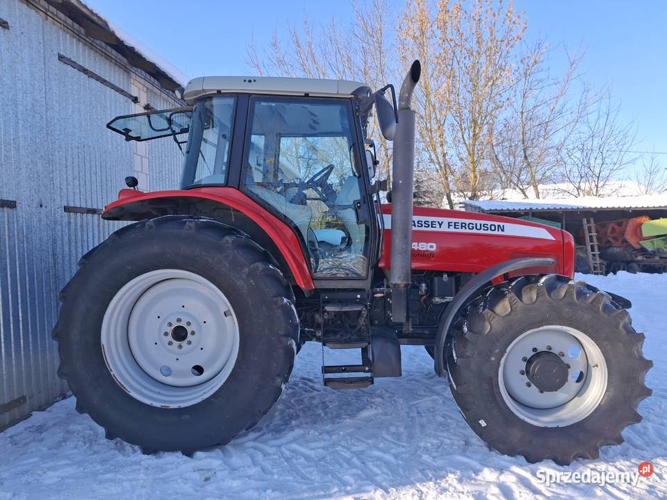 Massey Feguson 6480 Sprowadzony Miękka Oś i Jabłonna Druga