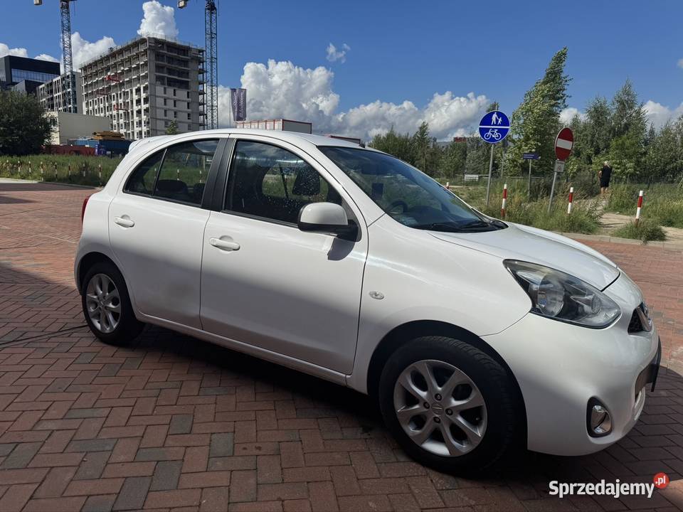 Nissan Micra lift 2016 12 Zadbana poduszka powietrzna łódzkie Łódź sprzedam
