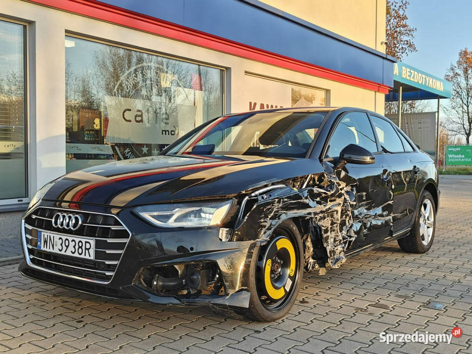 Audi A4 Mild hybrid B9 2015 czarny Karczew