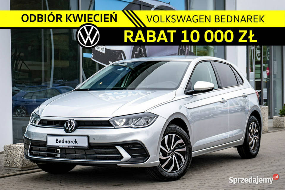 Volkswagen Polo Life Plus 10 TSI 95 Odbiór benzyna Polo Łódź