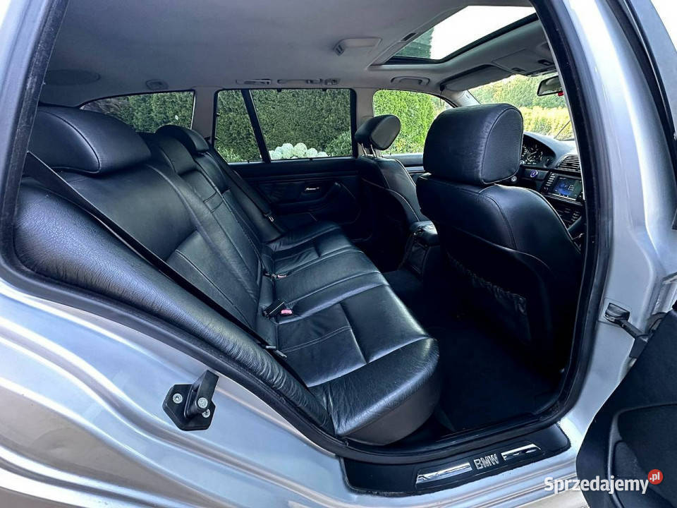 BMW 528 BMW e39 528i Kombi Skóry Opłacona E39 czujnik parkowania Wrocław