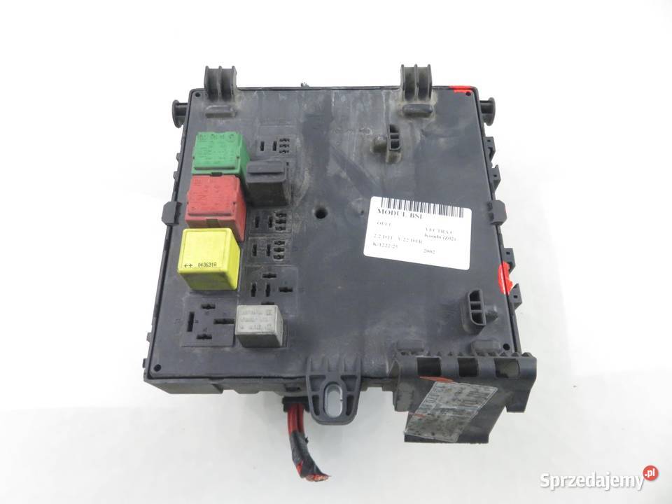 BSI OPEL VECTRA C 22 DTI Y 22 DTR 13170891 Skrzynki bezpieczników