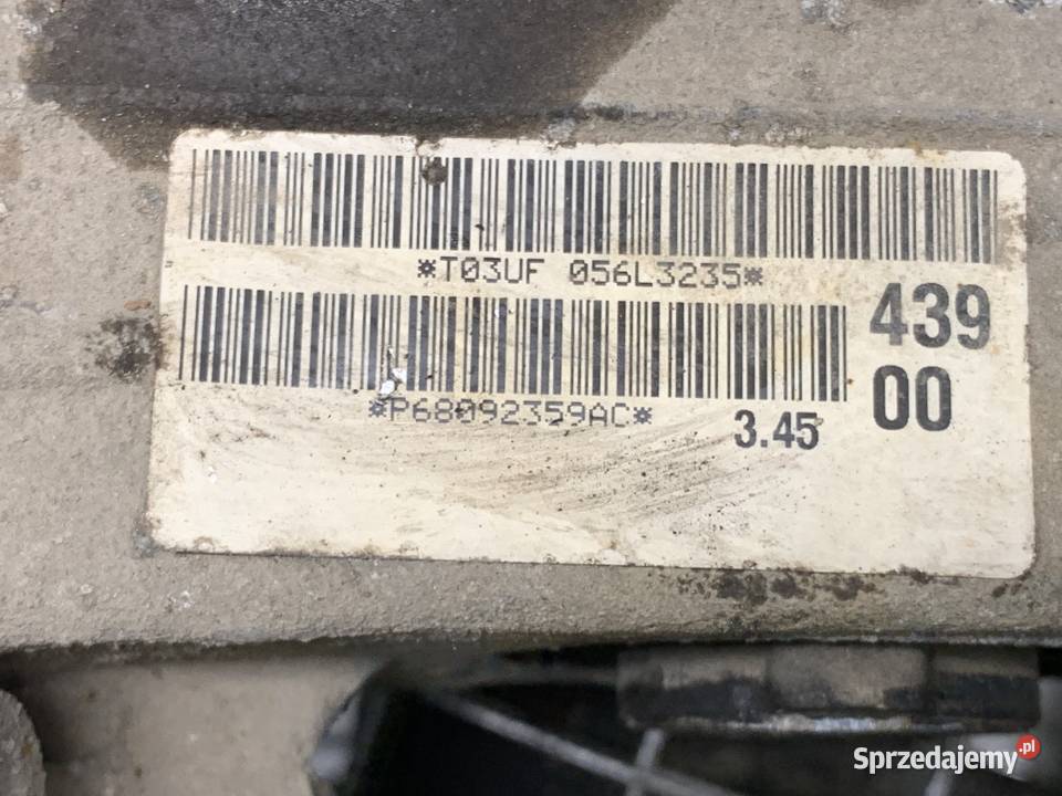 MOST DYFER TYŁ JEEP GRAND CHEROKEE WK osobowe podkarpackie