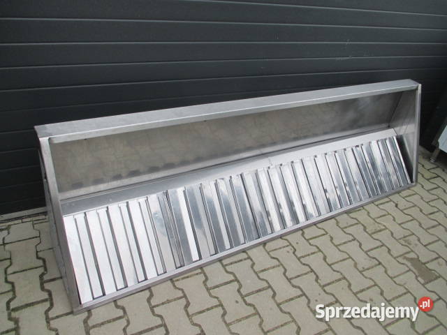 OKAP GASTRONOMICZNY SKOŚNY Z FILTRAMI 2507040 Ostrów Wielkopolski