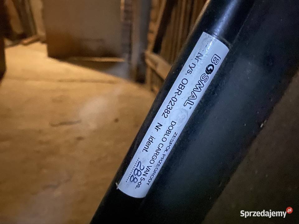 Krata przegrodowa i RoletaFiat Doblo Pozostałe śląskie Częstochowa