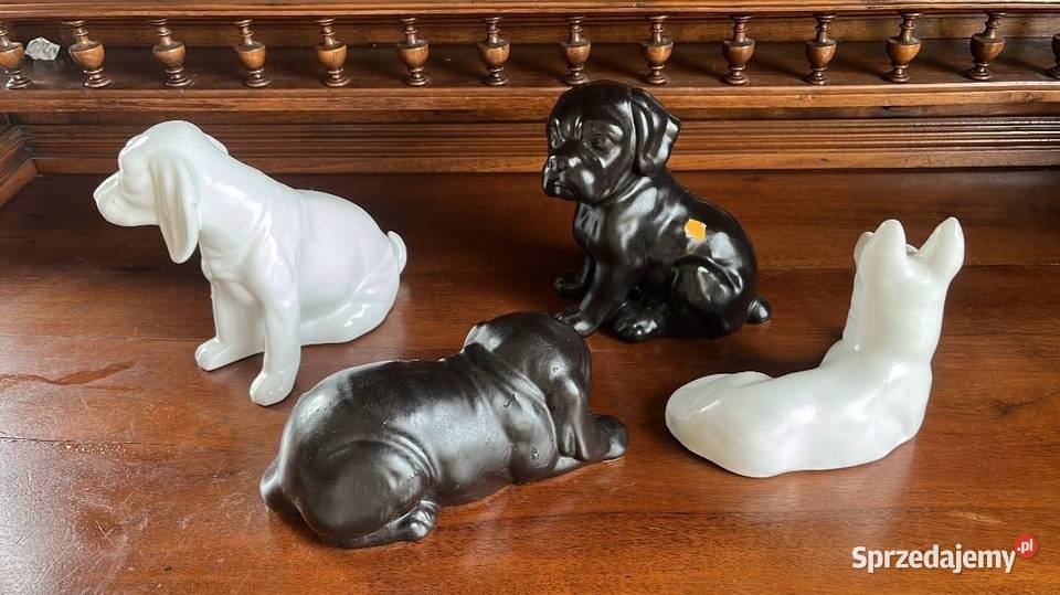 Figurka szczeniaka doga Z lat 60 XX wieku Gdańsk