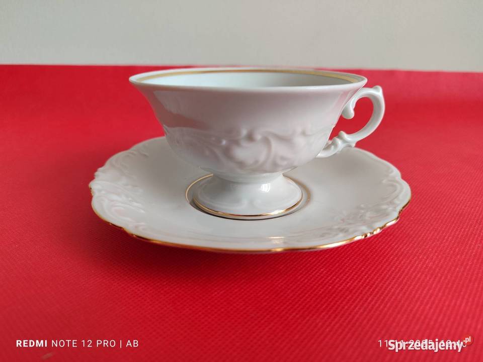 Filiżanki Wawel porcelana z sygnaturami 3 kpt śląskie
