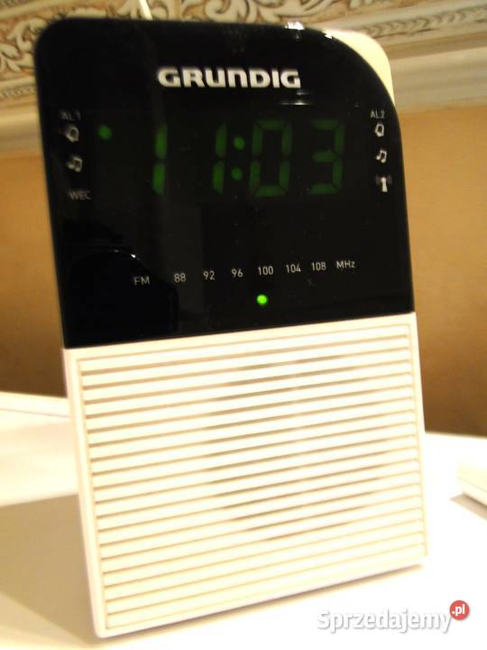 Nowe Radio sieciowobateryjne z budzikiem Pozostałe sprzedam