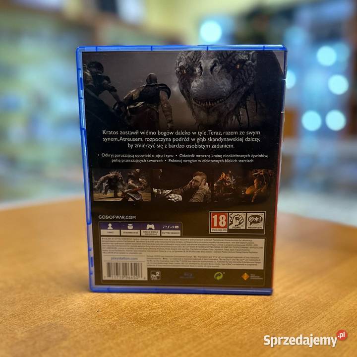 Gra na 4 God Of War Gry na konsole Elbląg sprzedam