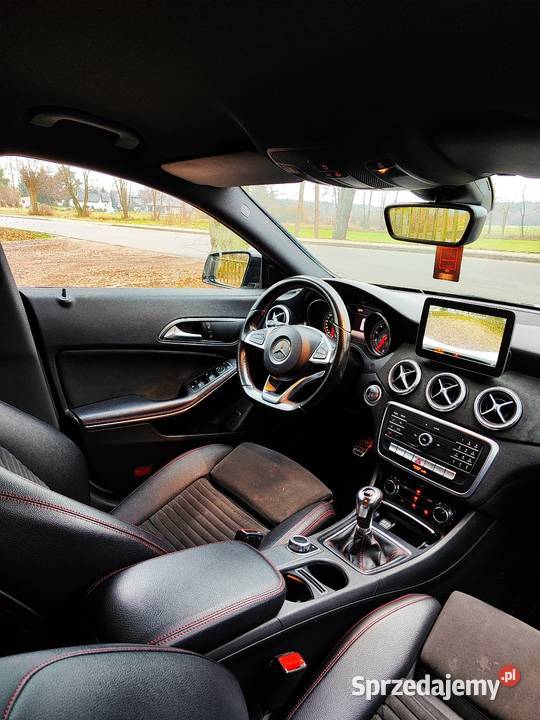 Mercedes Benz AMG line shooting brake 16t 20017r CLA mazowieckie Ciechanów