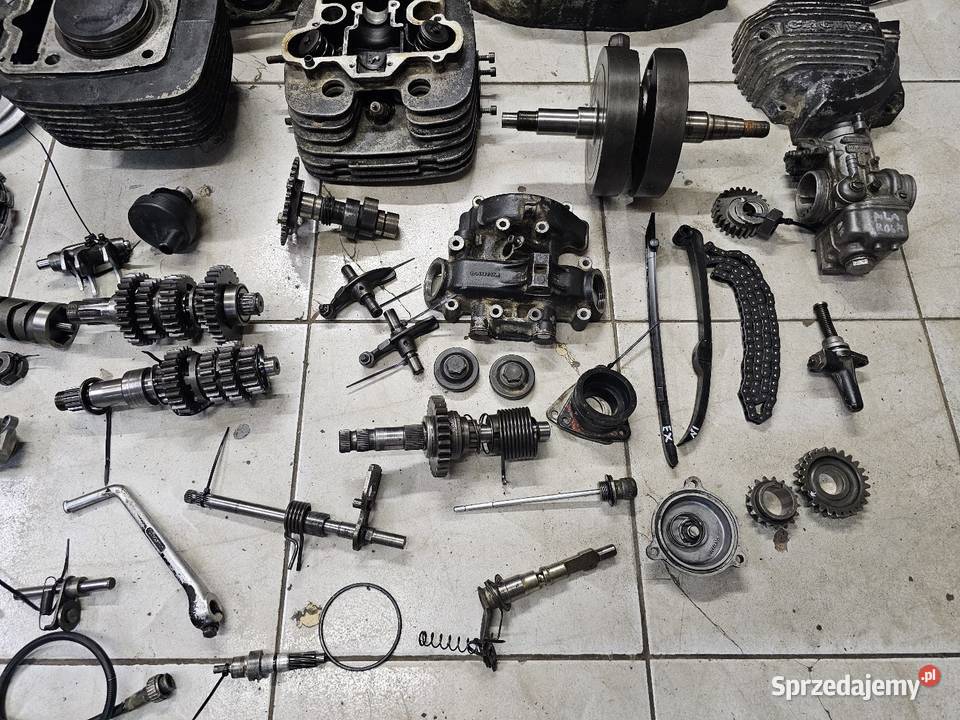 Cagiva Ala Rossa 350 silnik części wał kapa dolnośląskie Jelenia Góra