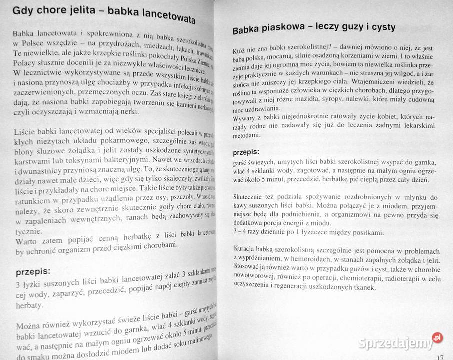 zdrowie z ziołami Stefania Korżawska Chełm sprzedam
