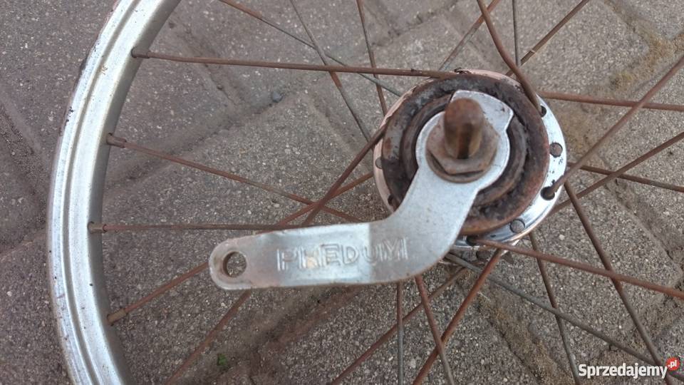 Koło rower dziecięcy reksio szarik piksi PRL 16 Ostrów Wielkopolski