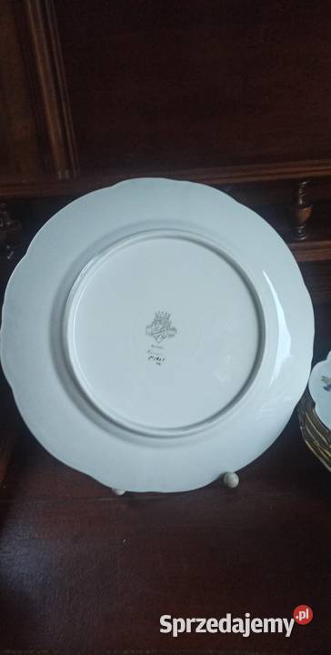 Filiżanka z talerzykiem deserowym Ilmenau Made Gdańsk