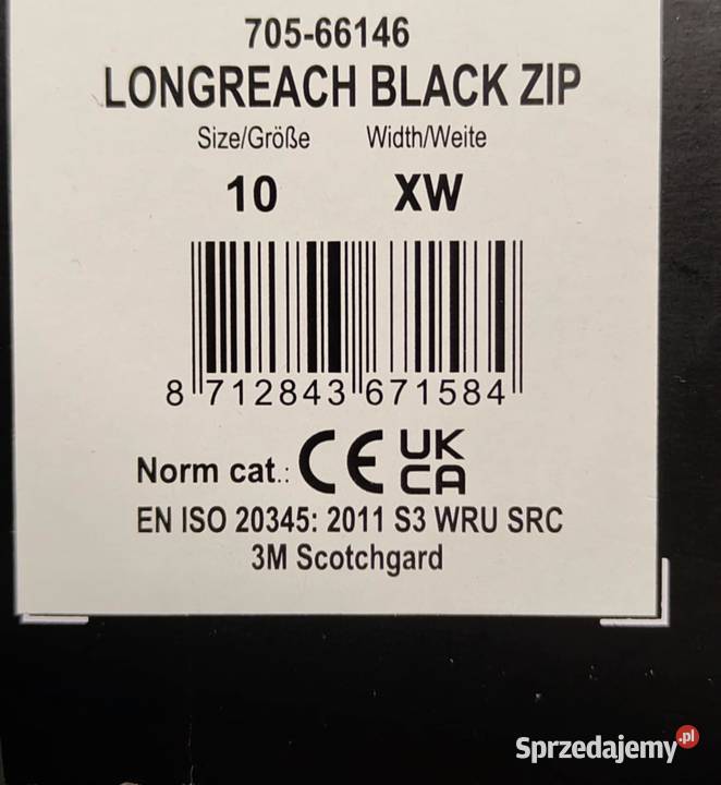 Buty Robocze S3 BATA HELIX 44 Olkusz