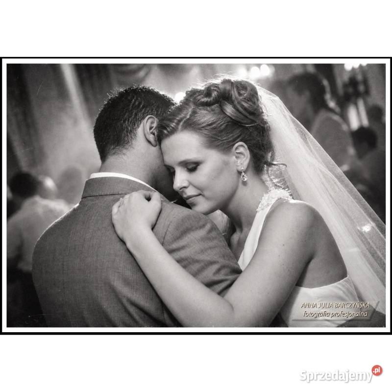 Artystyczna Fotografia Ślubna BW Czarnobiałe Fotografia Warszawa