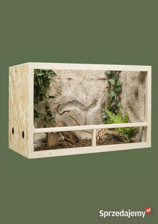 Terrarium z płyty OSB 120x80x80 Pięczkowo
