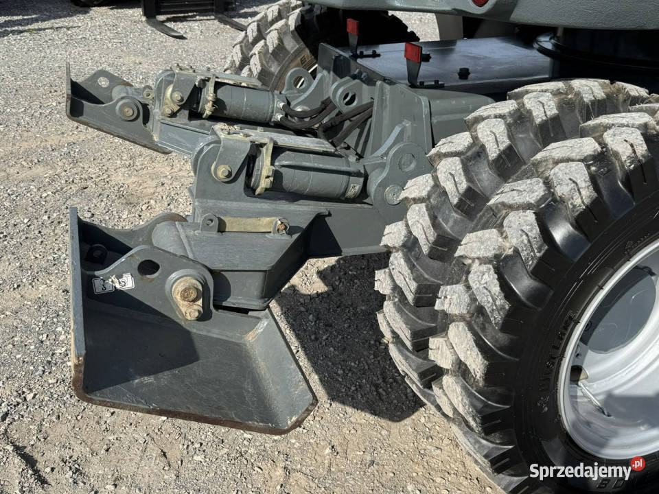 kołowa Wacker Neuson EW100 Pług Podpory 10 ton 9900h świętokrzyskie Widełki