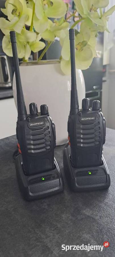 Krótkofalówki Walkietalkie Baofeng 2 słuchawki Pozostałe Ząbki