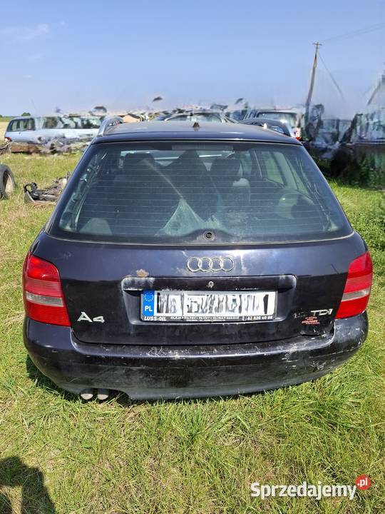 Samochód Audi A4 B5 Lift 19TDI 115 CZĘŚCI osobowe sprzedam