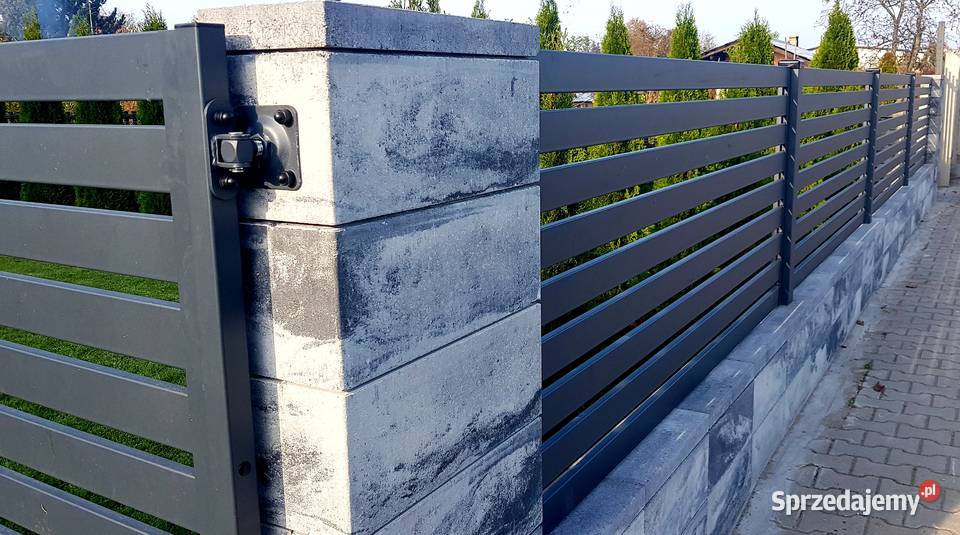 Brama skrzydłowa 500x150 MASTER 83 ogrodzenie