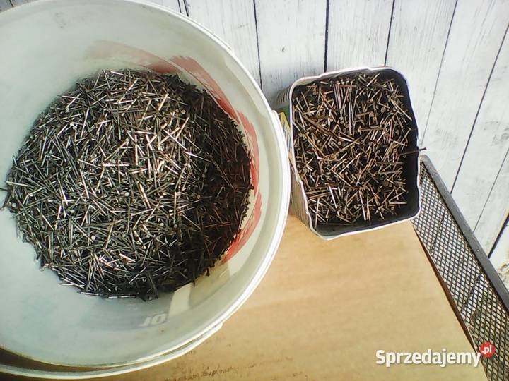 GWOŹDZIE Stalowe 35 x 18 40 x 2 PRL Sprzęt i akcesoria budowlane Rogoźnik