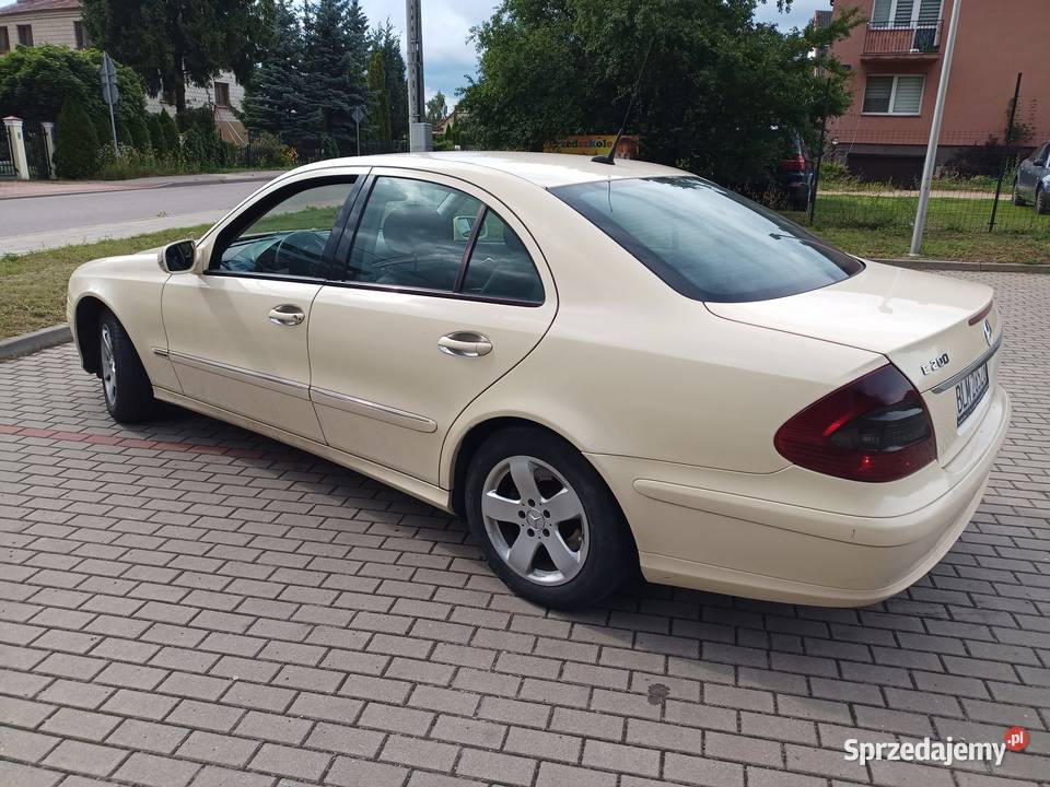 Mercedes W211 E220CDI sedan Białystok