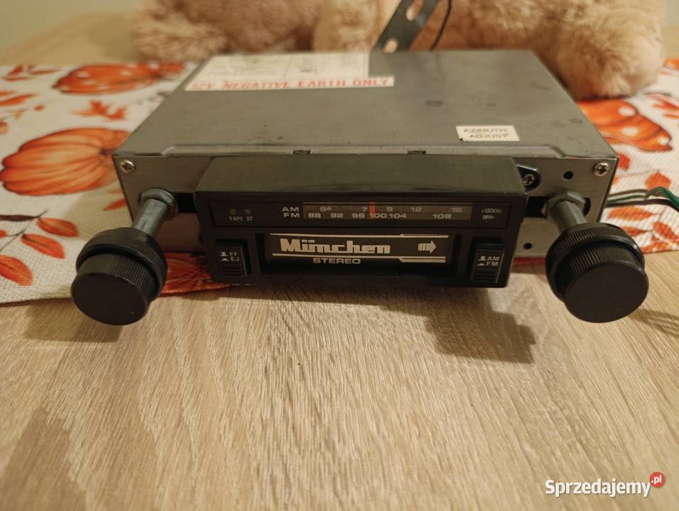 Radio samochodowe Munchen Stereo zabytek Cieszyn
