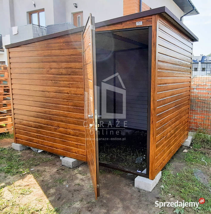 SCHOWEK DOMEK OGRODOWY 3m x 25m spad w lewo małopolskie sprzedam