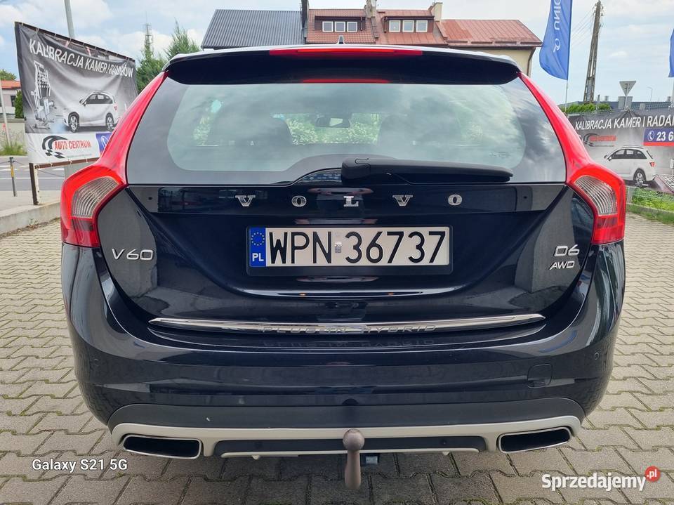 Volvo V60 I D6 HYBRYDA PLUGIN 24 215 4x4 skóra Płońsk