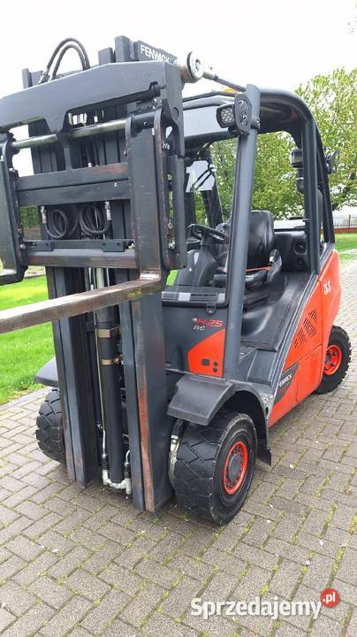 Linde H25 z 2016r Triplex przesuw wózek widłowy Irządze