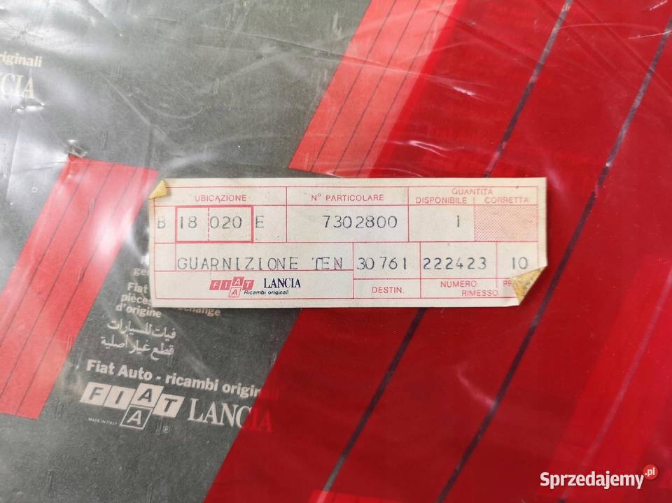 USZCZELKA GŁOWICY FIAT CROMA LANCIA THEMA 25D Uszczelki silnika i osprzętu