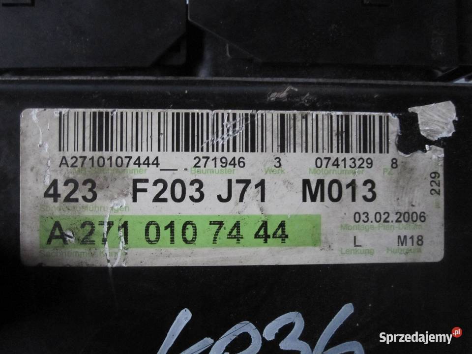 MERCEDES 18 komputer sterownik silnika świętokrzyskie