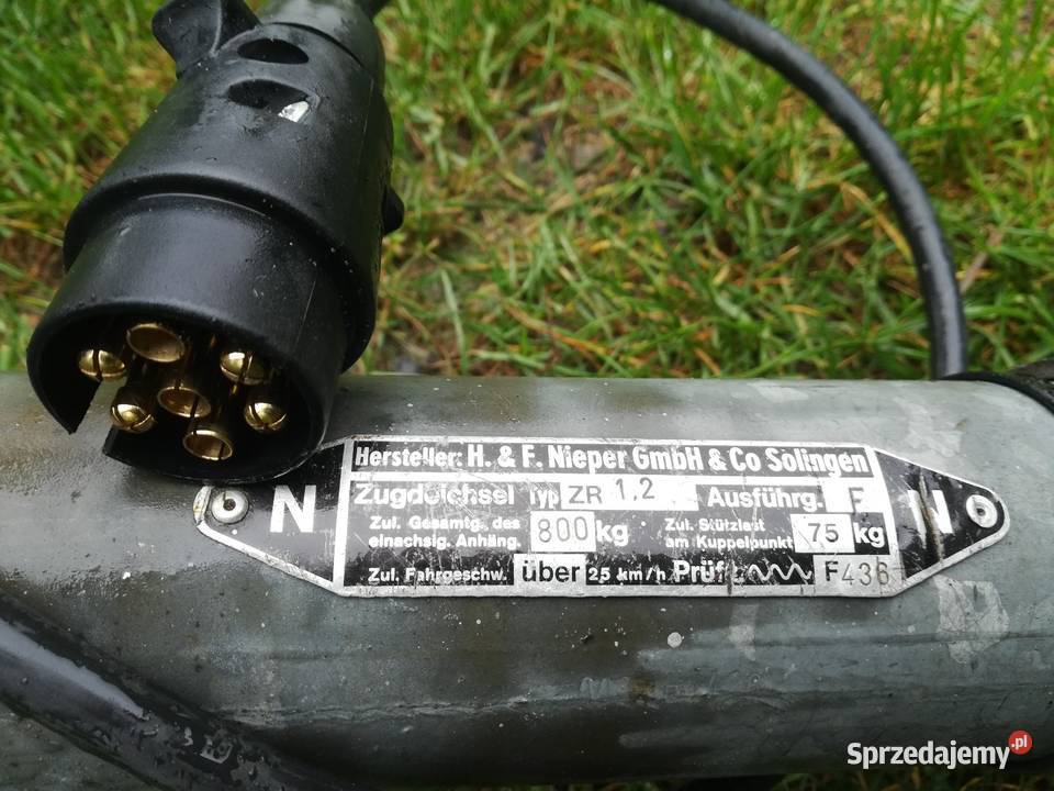 Przyczepka samochodowa DMC 600 Do samochodów osobowych Łukawica