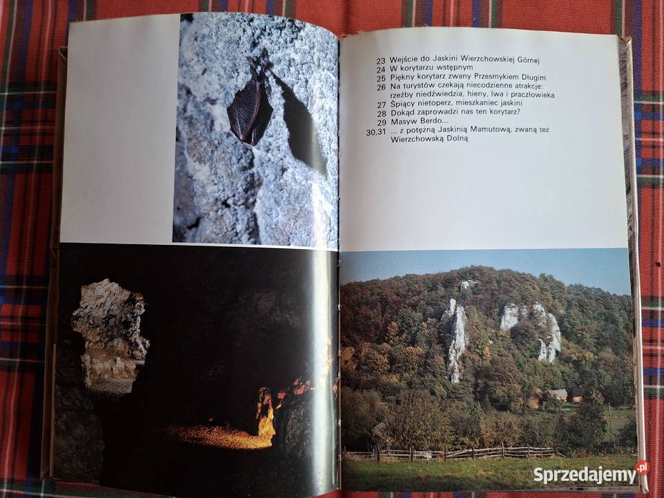 Najpiękniejsze jaskinie Christian Parma j polski Rok wydania 1992 Mapy i przewodniki Kraków