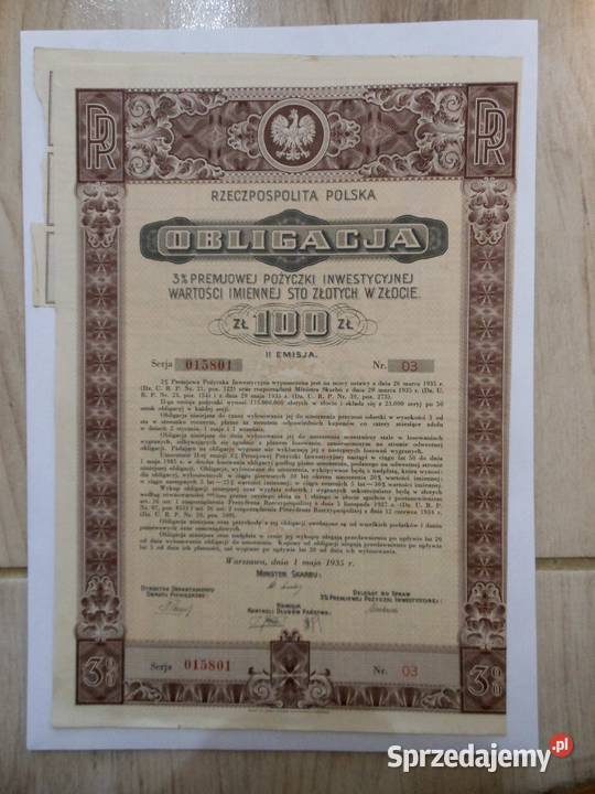 Banknotyakcje obligacje Bukowo