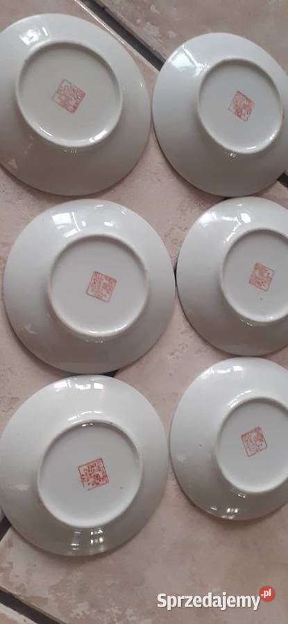 Talerzyki porcelana chinska