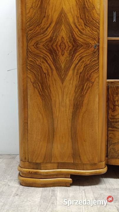 komoda z witryną i bieliźniarką design art deco Radomsko