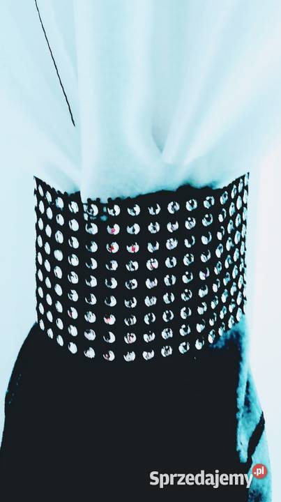 Nowe tuby upięcia firan białe cyrkonie