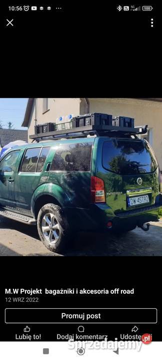 Bagażnik dachowy off road Kalisz