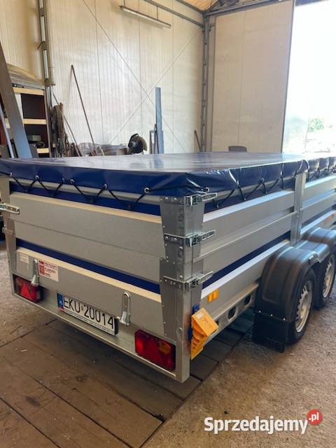 Przyczepa dwuosiowa Wiola Silezia łódzkie Kutno sprzedam