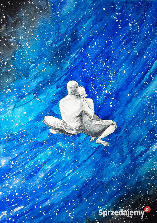 NA WIECZNOŚĆ romantyczna akwarela artystki Katowice