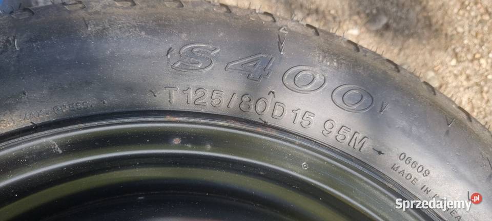 Koło dojazdowezapasowe 15 do kiahyundai łódzkie Łódź