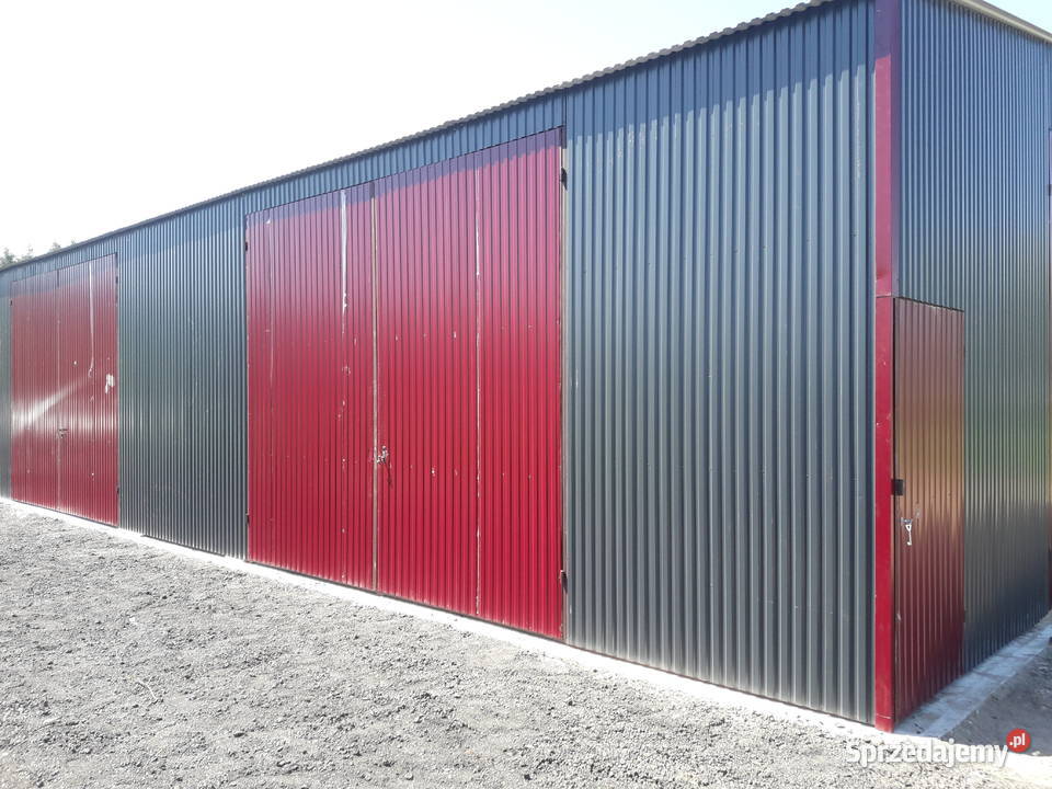 B7 Garaż Blaszany 15x10m Wiata Hala Magazyn Sprzedaż Strzelce Opolskie