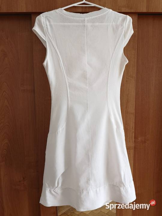 Biała sukienka na lato r3638 Otrębusy