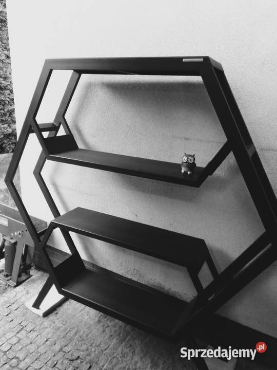 Regał na książki kwietniki loft super wygląd małopolskie Olkusz