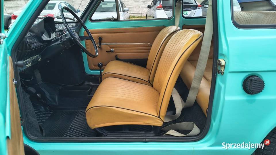 Polski Fiat 126p 1976 Wąskowlot 594 Pełnej Zgierz